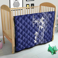 Blue Hawaii Quilt Hammerhead Shark Tattoo Curve Polynesian - Polynesian Pride