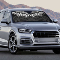 Poutama Korowai New Zealand Auto Sun Shade Aotearoa Maori Tattoo - Polynesian Pride