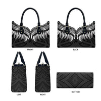 Poutama Korowai New Zealand Leather Bag Aotearoa Maori Tattoo - Polynesian Pride