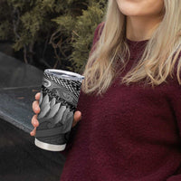 Poutama Korowai New Zealand Tumbler Cup Aotearoa Maori Tattoo - Polynesian Pride