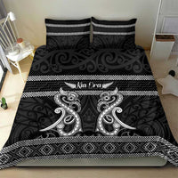 Kia Ora New Zealand Bedding Set Maori Language Week Pango Taniko Motif - Polynesian Pride