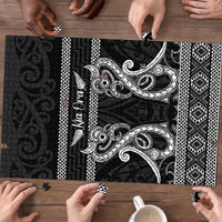 Kia Ora New Zealand Puzzle Maori Language Week Pango Taniko Motif - Polynesian Pride