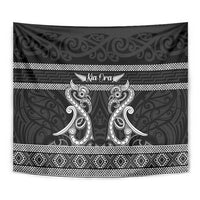 Kia Ora New Zealand Tapestry Maori Language Week Pango Taniko Motif LT14 - Polynesian Pride