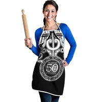 Kia Kaha Te Reo Maori New Zealand Apron 50th Anniversary Ake Ake Ake - Polynesian Pride