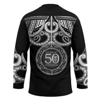 Kia Kaha Te Reo Maori New Zealand Hockey Jersey 50th Anniversary Ake Ake Ake - Polynesian Pride