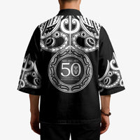 Kia Kaha Te Reo Maori New Zealand Kimono 50th Anniversary Ake Ake Ake - Polynesian Pride