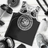 Kia Kaha Te Reo Maori New Zealand Men Tank Top 50th Anniversary Ake Ake Ake - Polynesian Pride