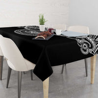 Kia Kaha Te Reo Maori New Zealand Tablecloth 50th Anniversary Ake Ake Ake - Polynesian Pride