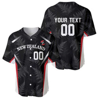 Custom New Zealand Silver Fern Softball Baseball Jersey Go Aotearoa LT14 - Polynesian Pride