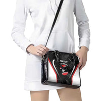 Custom New Zealand Silver Fern Softball Shoulder Handbag Go Aotearoa