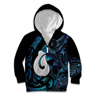 Hei Matau New Zealand Matariki Kid Hoodie NZ Fish Hook Maori Art
