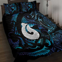 Hei Matau New Zealand Matariki Quilt Bed Set NZ Fish Hook Maori Art