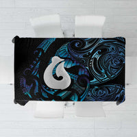 Hei Matau New Zealand Matariki Tablecloth NZ Fish Hook Maori Art LT14 Purple - Polynesian Pride