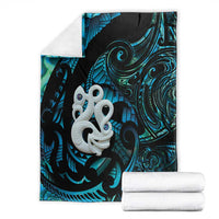 Manaia New Zealand Matariki Blanket NZ Paua Shell Maori Art
