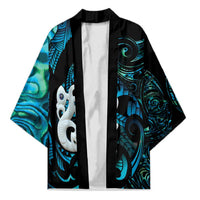 Manaia New Zealand Matariki Kimono NZ Paua Shell Maori Art
