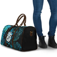 Manaia New Zealand Matariki Travel Bag NZ Paua Shell Maori Art