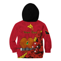 Personalised Remembrance Day PNG Kid Hoodie Papua New Guinea We Will Remember Them LT14 - Polynesian Pride