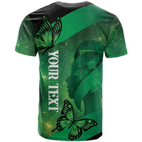 Personalised World Mental Health Awareness Month T Shirt Warriors Brave Strong Galaxy Vibes