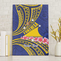 Personalised Tokelau Tokehega Day Canvas Wall Art Tokelauan Tatau Flag Color - Polynesian Pride