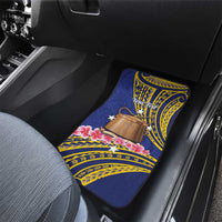 Personalised Tokelau Tokehega Day Car Mats Tokelauan Tatau Flag Color - Polynesian Pride