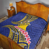 Personalised Tokelau Tokehega Day Quilt Tokelauan Tatau Flag Color - Polynesian Pride