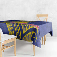Personalised Tokelau Tokehega Day Tablecloth Tokelauan Tatau Flag Color - Polynesian Pride