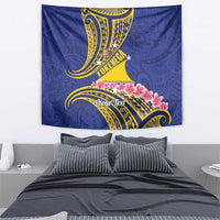 Personalised Tokelau Tokehega Day Tapestry Tokelauan Tatau Flag Color - Polynesian Pride