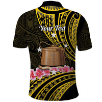 Personalised Tokelau Tokehega Day Polo Shirt Tokelauan Tatau Black Color - Polynesian Pride