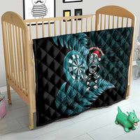 New Zealand Darts Christmas Quilt Maori Fern Merry Dartsmas - Polynesian Pride