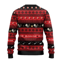 New Zealand Darts Christmas Ugly Christmas Sweater Merry Xmas Aotearoa Maori Red - Polynesian Pride