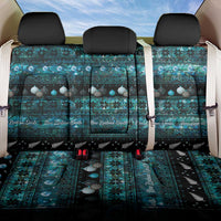 New Zealand Darts Christmas Back Car Seat Cover Merry Xmas Aotearoa Maori Paua Shell - Polynesian Pride