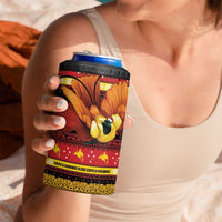 Papua New Guinea Christmas 4 in 1 Can Cooler Tumbler Bikpela hamamas blong dispela Krismas - Polynesian Pride