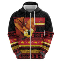 Papua New Guinea Christmas Hoodie Bikpela hamamas blong dispela Krismas - Polynesian Pride