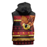 Papua New Guinea Christmas Sleeveless Hoodie Bikpela hamamas blong dispela Krismas - Polynesian Pride