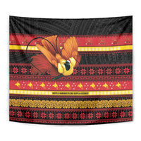 Papua New Guinea Christmas Tapestry Bikpela hamamas blong dispela Krismas - Polynesian Pride
