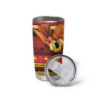 Papua New Guinea Christmas Tumbler Cup Bikpela hamamas blong dispela Krismas - Polynesian Pride