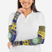 Niue Christmas Arm Sleeves Monuina e Kilisimasi Hiapo Motifs - Polynesian Pride