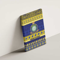 Niue Christmas Canvas Wall Art Monuina e Kilisimasi Hiapo Motifs LT14 - Polynesian Pride