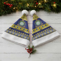 Niue Christmas Santa Hat Monuina e Kilisimasi Hiapo Motifs LT14 - Polynesian Pride