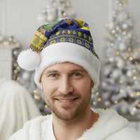 Niue Christmas Santa Hat Monuina e Kilisimasi Hiapo Motifs LT14 - Polynesian Pride