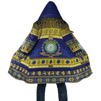 Niue Christmas Cloak Monuina e Kilisimasi Hiapo Motifs LT14 Unisex Blue - Polynesian Pride