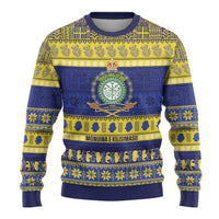 Niue Christmas Ugly Christmas Sweater Monuina e Kilisimasi Hiapo Motifs - Polynesian Pride