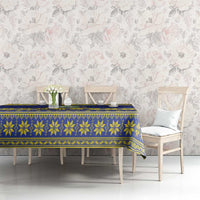 Niue Christmas Tablecloth Monuina e Kilisimasi Hiapo Motifs - Polynesian Pride