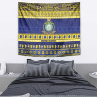 Niue Christmas Tapestry Monuina e Kilisimasi Hiapo Motifs LT14 - Polynesian Pride