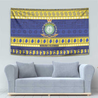 Niue Christmas Tapestry Monuina e Kilisimasi Hiapo Motifs LT14 - Polynesian Pride