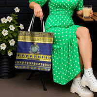 Niue Christmas Tote Bag Monuina e Kilisimasi Hiapo Motifs - Polynesian Pride