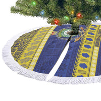 Niue Christmas Tree Skirt Monuina e Kilisimasi Hiapo Motifs LT14 - Polynesian Pride