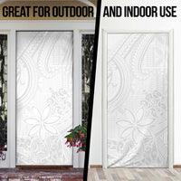 Tapu Fanau Ia Niue Door Cover Happy White Sunday Unique Hiapo - Polynesian Pride