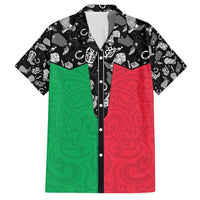Vanuatu Cowboy Hawaiian Shirt Cowboy Symbols Split Stylized - Polynesian Pride