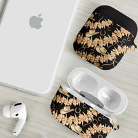 Vanuatu Cowboy AirPods Case Seamless Straw Hats Hibiscus - Polynesian Pride